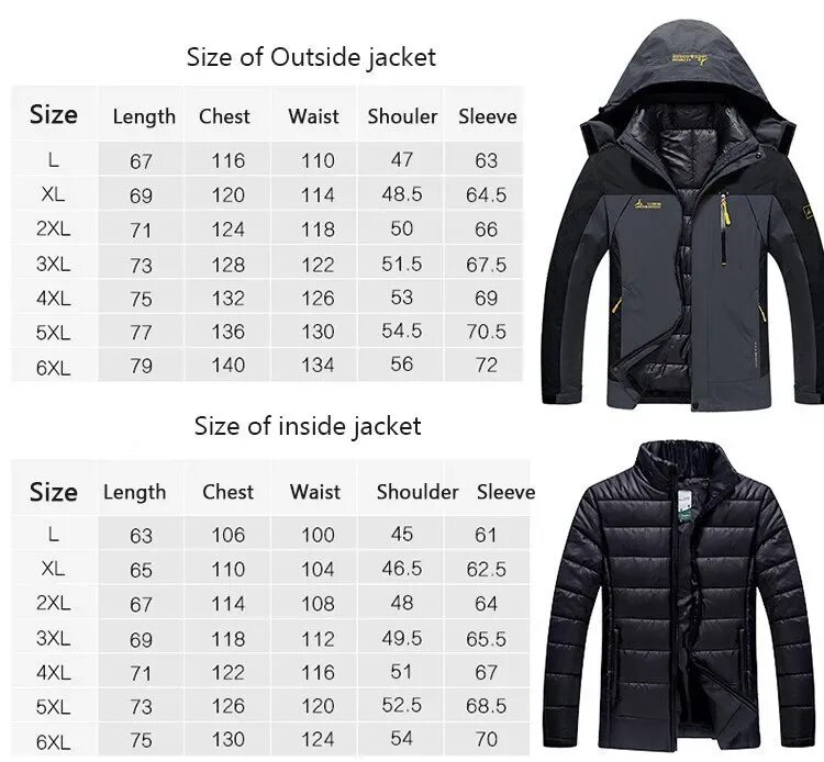 Размеры куртки фото Compre Jacket Ski Men Waterproof Brasão Térmica Neve Jacket Para Mountain Outdoo