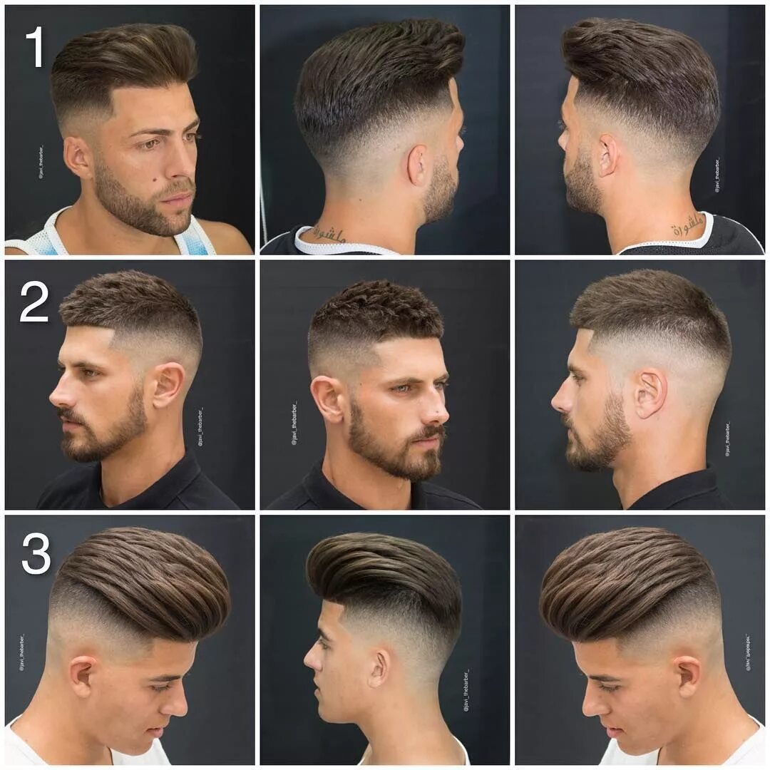 Размеры причесок мужских Instagram photo by @javi_thebarber * Jun 29, 2016 at 9:13pm UTC Mens hairstyles 