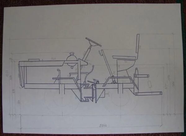 Размеры самодельного минитрактора переломки Картинки ЧЕРТЕЖИ МИНИТРАКТОРА ПЕРЕЛОМКИ СВОИМИ РУКАМИ