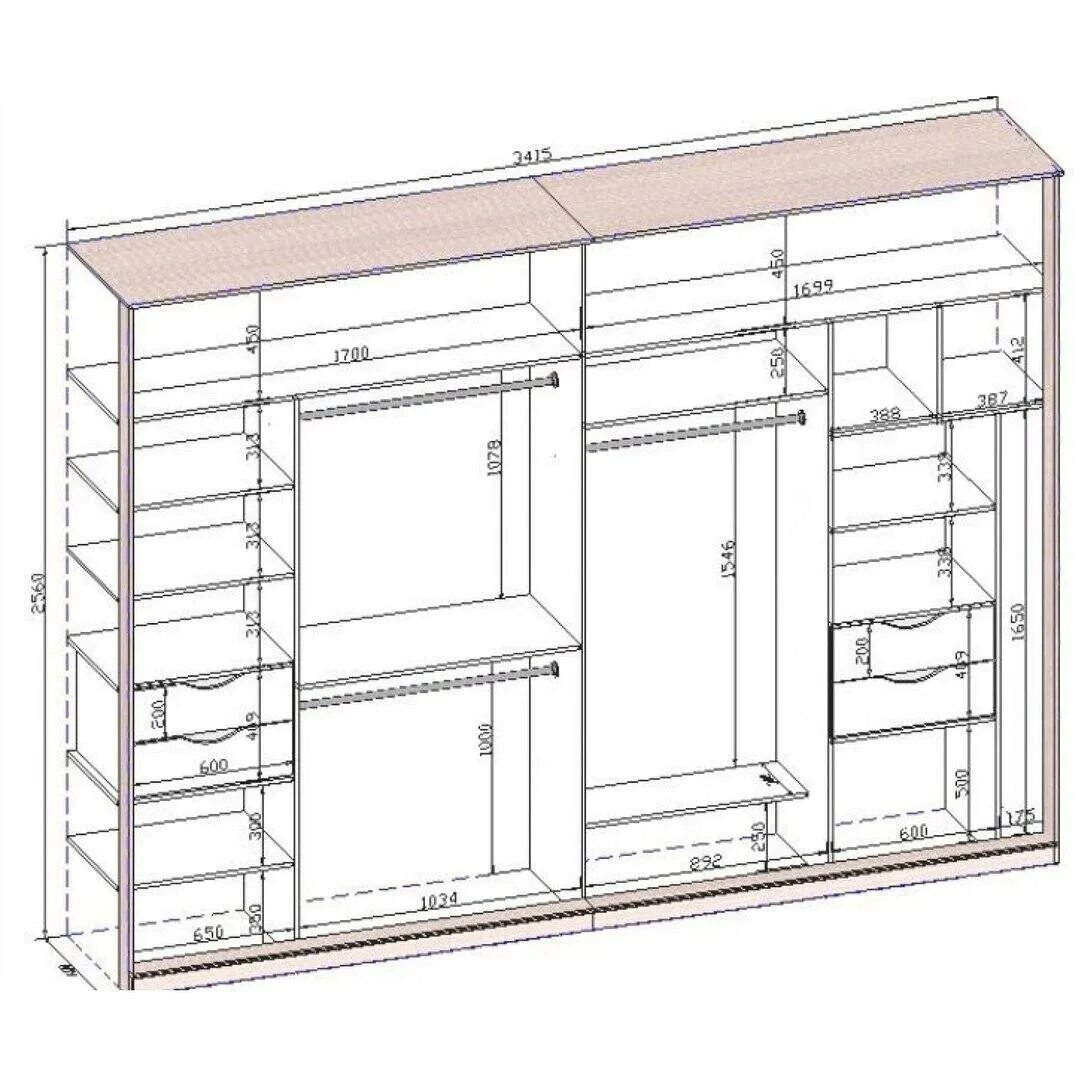 Чертежи шкафов Modern cupboard design, Closet designs, Bedroom closet design