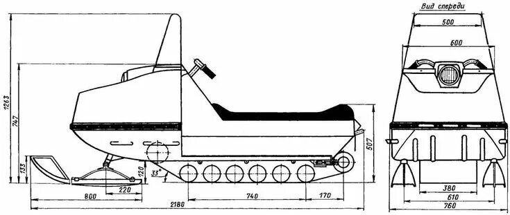 Размеры снегохода своими руками чертежи фото Пин на доске Snowmobile Гусеница