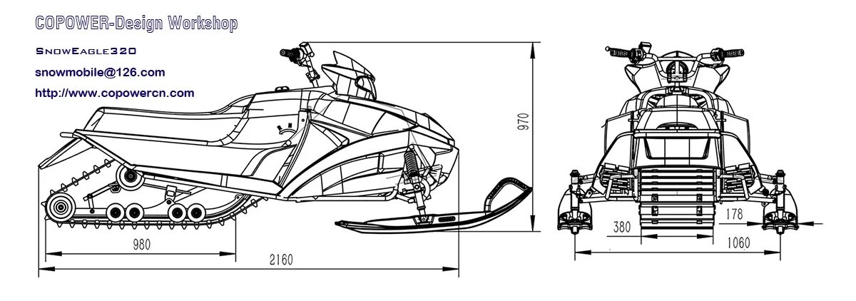 Размеры снегохода своими руками чертежи фото Снегоход SnowEagle180 irbis,skidoo ,50cc, китайский на продажу AliExpress