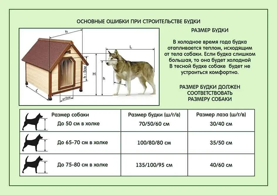 Размеры собачьей будки для средней собаки фото Размеры будки для собаки среднего размера фото - DelaDom.ru