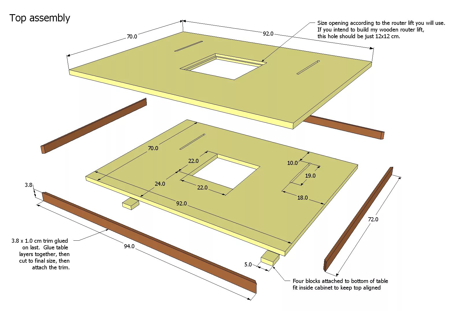 Размеры циркулярного стола своими руками чертежи Router table plans Router table, Router table plans, Diy router table