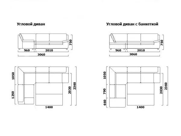Размеры угловых диванов фото Размеры диванов для гостиной со спальным местом не угловые - Наша недвижка, наш 