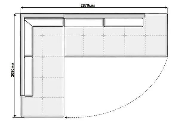 Угловой диван маленький размер фото - DelaDom.ru