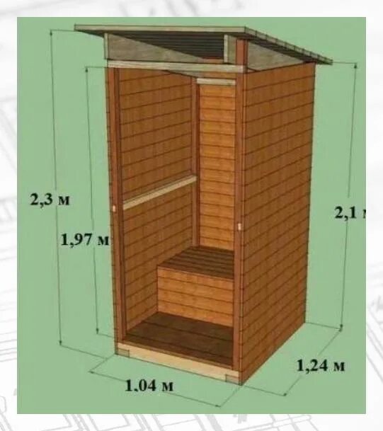 Размеры уличного туалета фото Какой размер дачного туалета: найдено 89 изображений