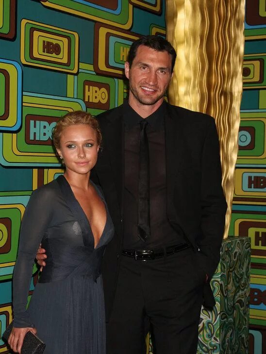 Разница в росте фото "Hayden Panettiere is 13 years younger than her boyfriend Wladimir Klitschko" Ce