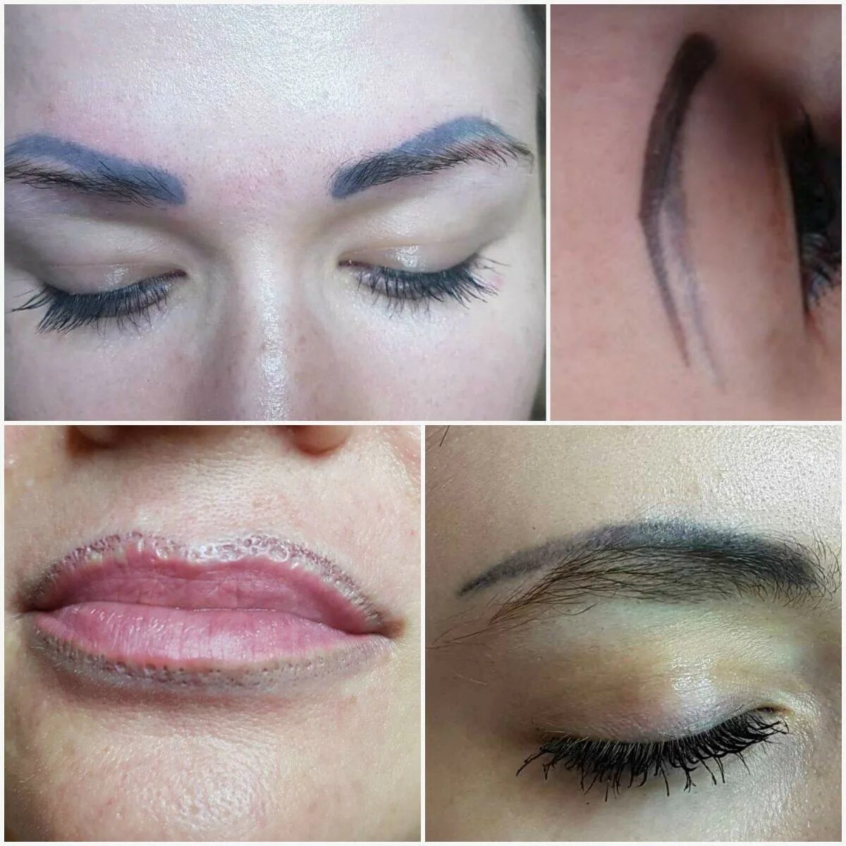 Разницы между татуажем и перманентным Why covering and removing permanent makeup is not always possible