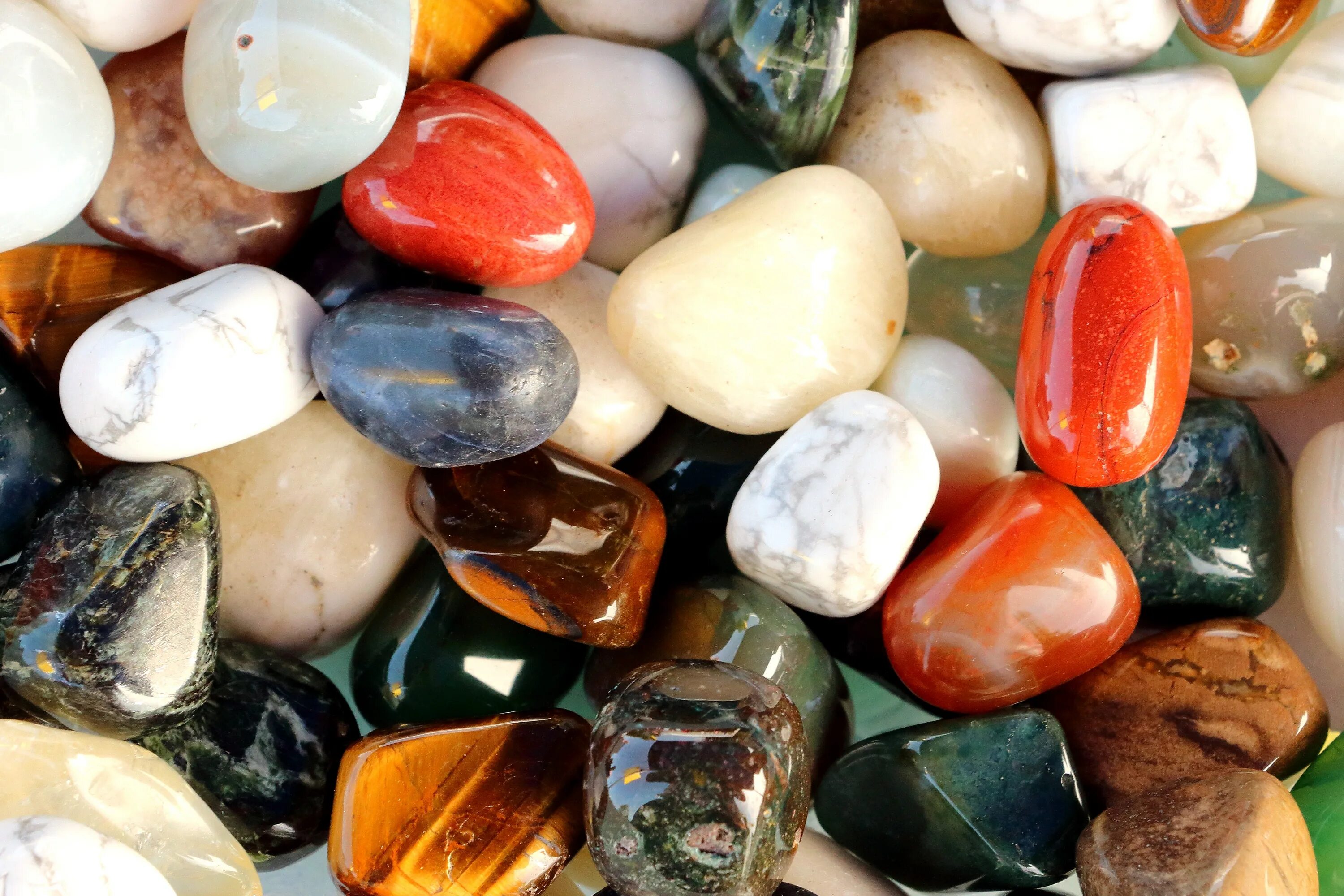 Разноцветные камни фото Stones Gems Crystal free image download