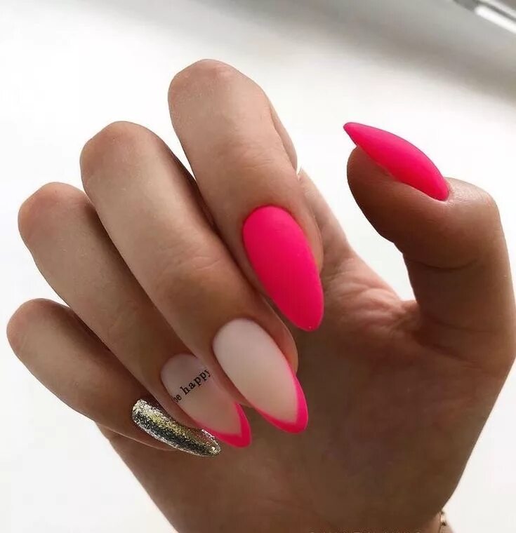 Разноцветный маникюр 2024 на миндаль Pin on nailsss Elegant touch nails, Pretty nails, Long acrylic nails