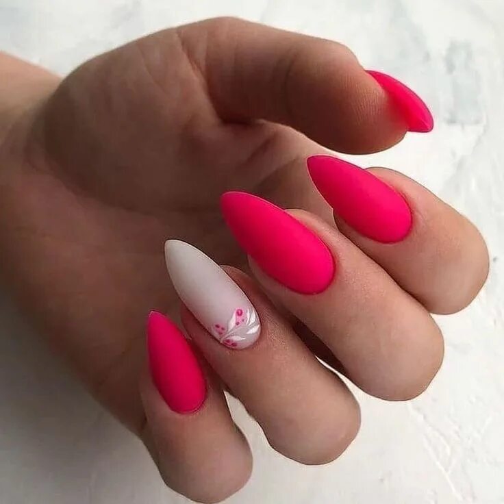 Разноцветный маникюр 2024 на миндаль Pin on Маникюр/Manicure Hair and nails, Stylish nails art, Nails inspiration