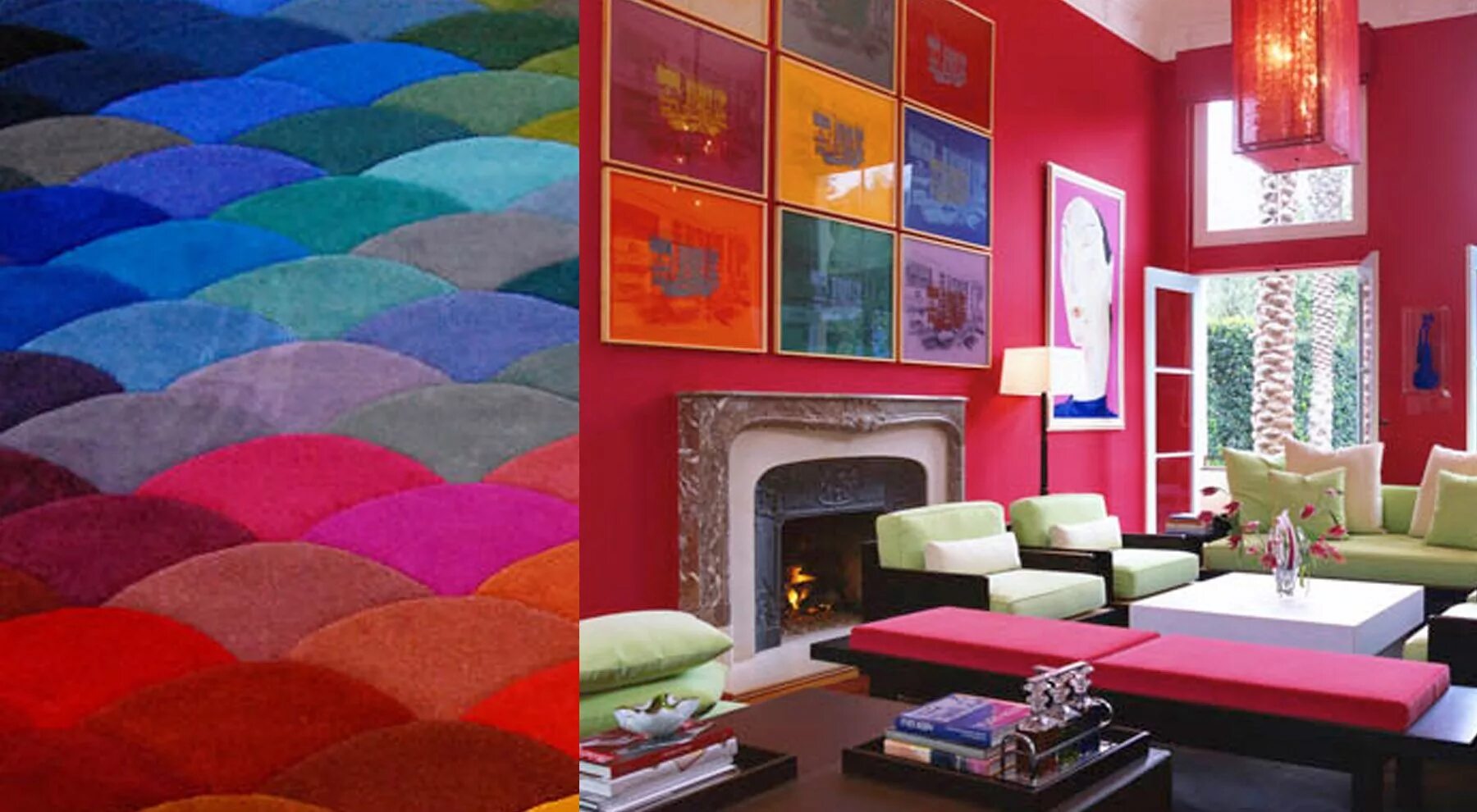 Разноцветный стиль в интерьере как называется Colorful interiors, Popular living room colors, Living room color schemes