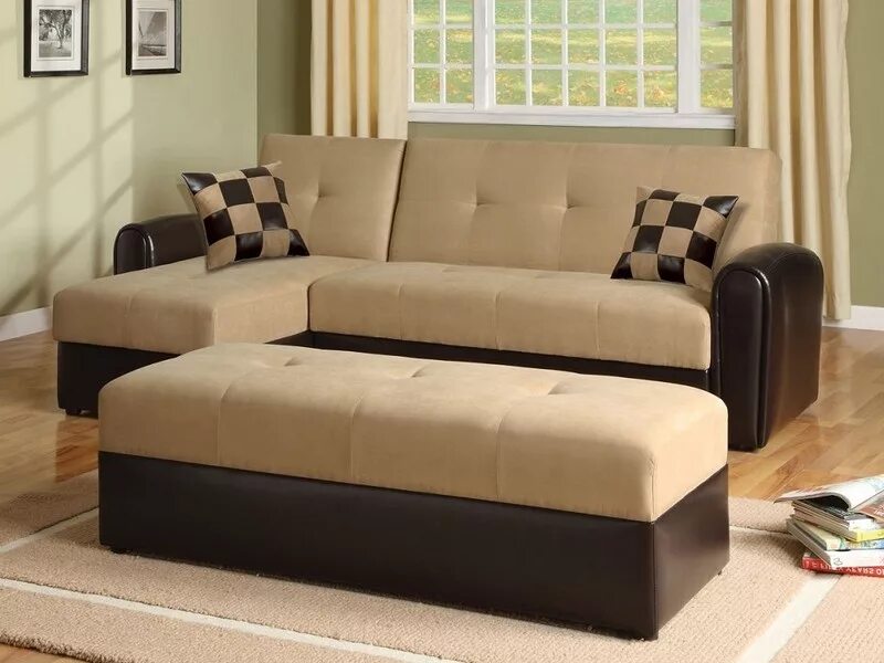 Разновидность диванов фото Microfiber Sectional Couch With Chaise Home Design Ideas