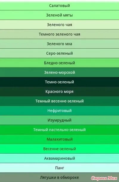 Разновидность зеленого цвета фото А вы знаете какого цвета лягушка в обмороке? Лягушка, Цветы, Картинки