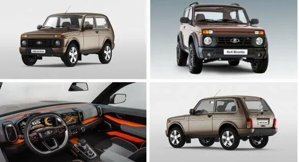 Разновидности нивы 4х4 фото и названия AvtoVAZ upgrades LADA 4 × 4 SUV in 2019 - Steemit