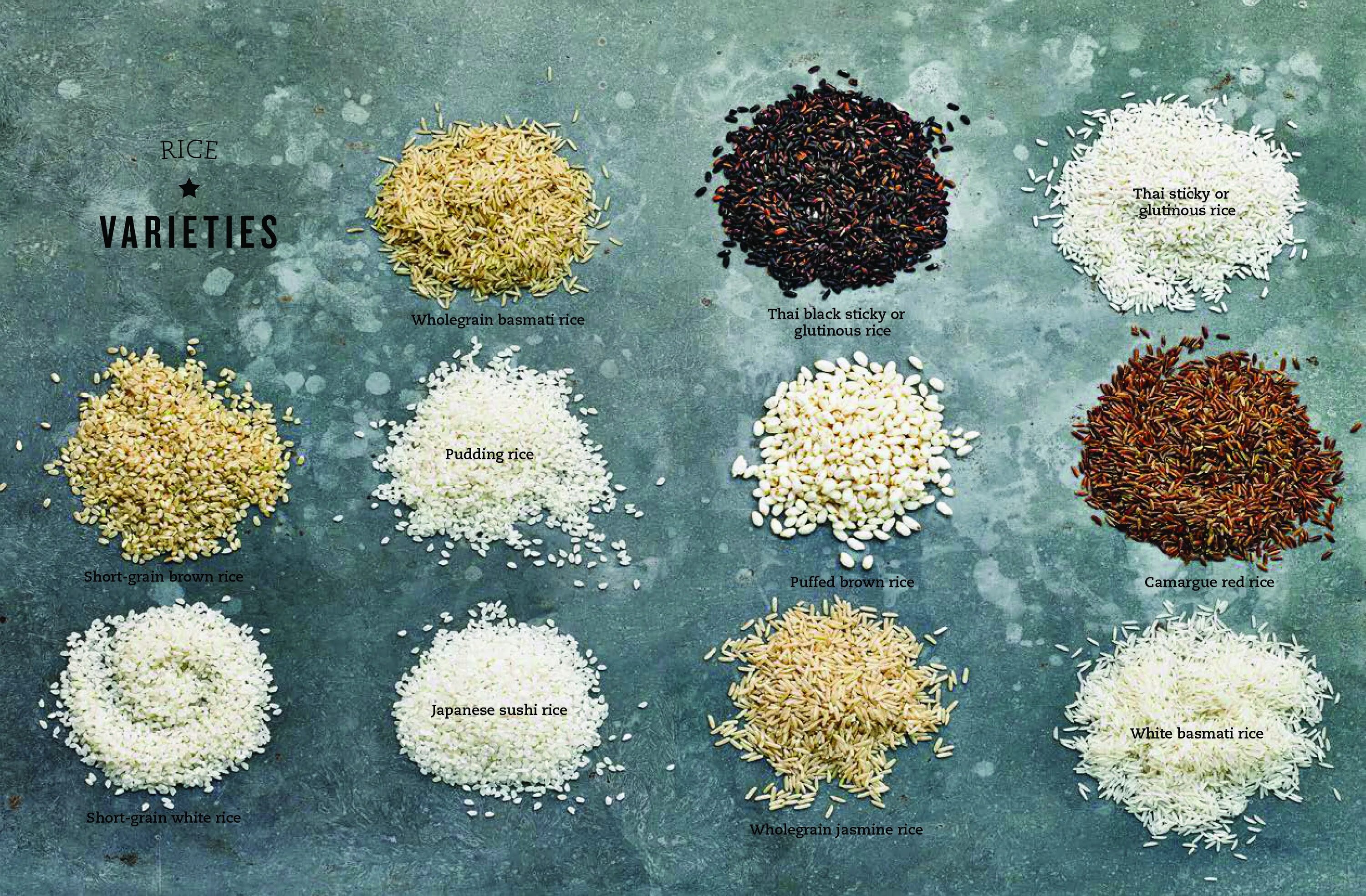 Разновидности риса фото What Are All The Kinds Of Rice? Let&#8217;s Talk About 19 Of Them. Rice varietie