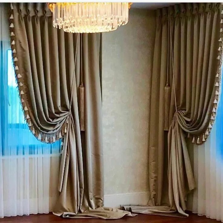 Разновидности штор фото Elegant Curtains and Drapes for Your Home