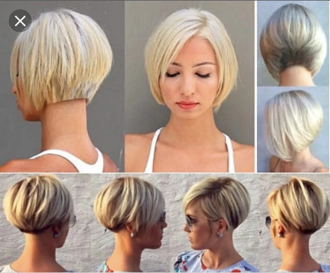 Разновидности стрижки каре на короткие волосы Haircut Short hair styles, Celebrity short hair, Very short hair