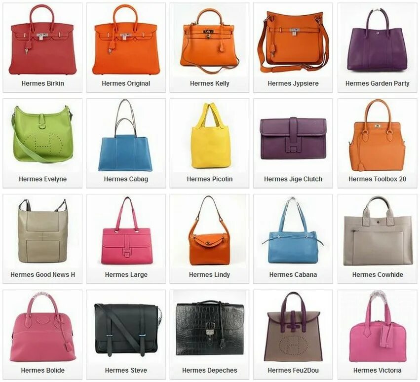 Разновидности сумок женских названия с фото hermes bag type name Shop The Best Discounts Online - OFF 70