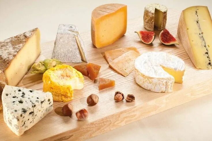 Разновидности сыров фото Fromages et labels en France Recettes gastronomiques, Gastronomie, Plats au from