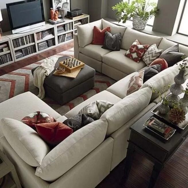 Разные диваны в интерьере гостиной 15+ Stylish Small Movie Room Design Ideas for Happy Family - lmolnar Livingroom 