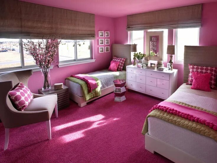 Разные дизайны комнат Fuschia Bedroom Accessories - Interior Design for Bedrooms Check more at http://