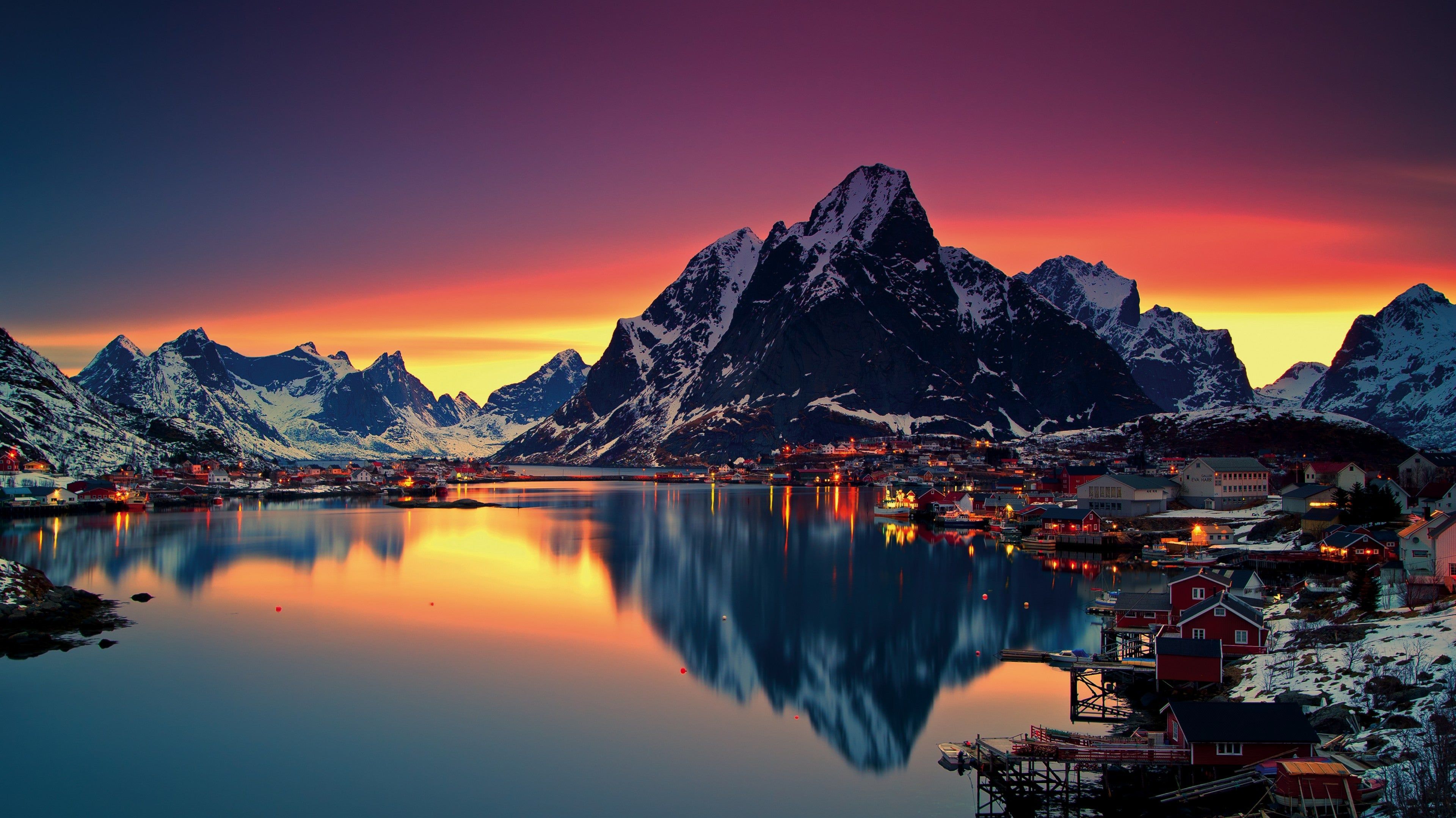 Разные фото на обои Lofoten Islands - Norway 4K wallpaper Beautiful norway, Beautiful places, Lofote