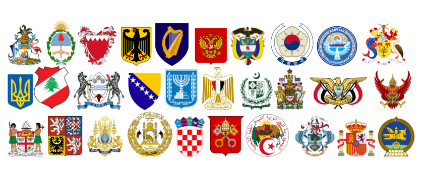 Разные гербы фото Country by Coat of Arms Quiz - By mszzz