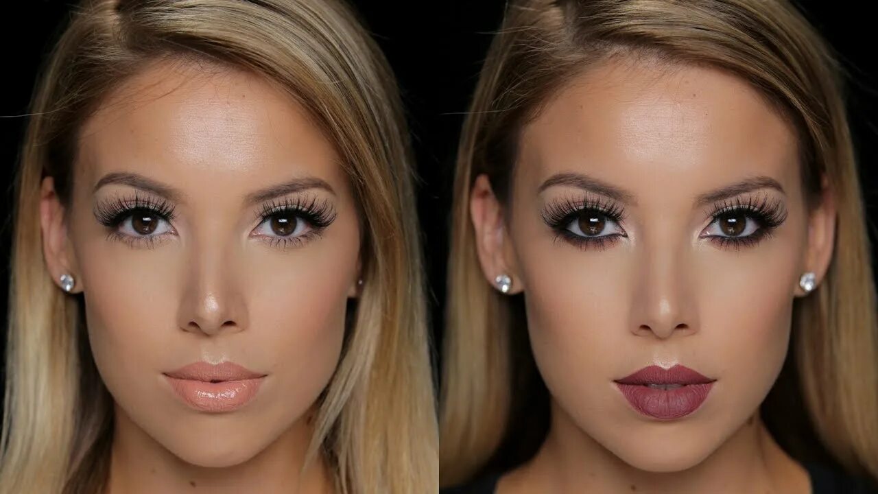 Разные глаза макияж Day to Night Makeup! LustreLux - YouTube