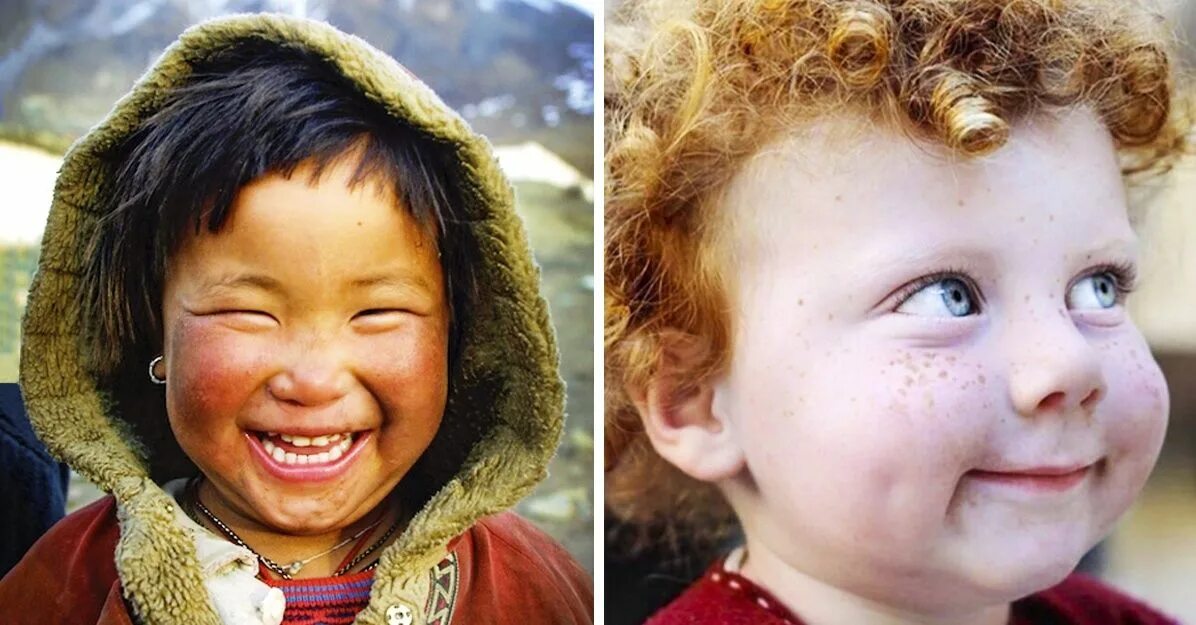 Разные лица фото Smiling is the only real international language. 15 pictures of the most radiant