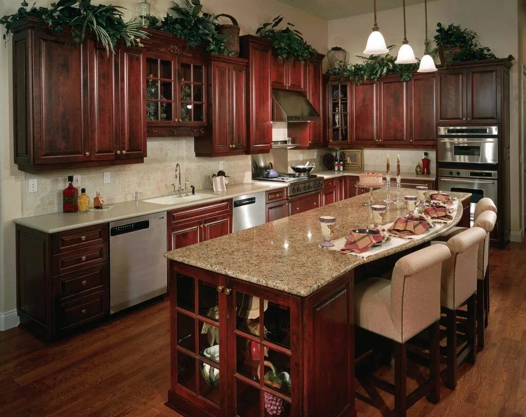 Разные мебели фото Why Cherry Wood Endures Kitchen cabinets decor, New kitchen cabinets, Cherry woo