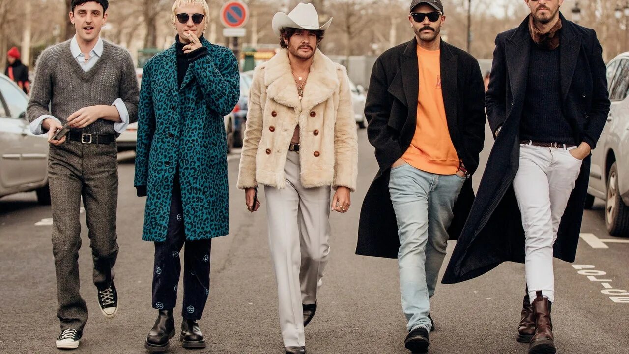 Разные модные стили 12 Best Street-Style Moments From AW20 Menswear British Vogue