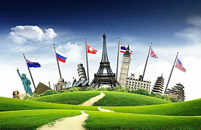 Разные страны мира фото Free Travel, Banner, Castle Background Images, Air Travel Background Photo Backg