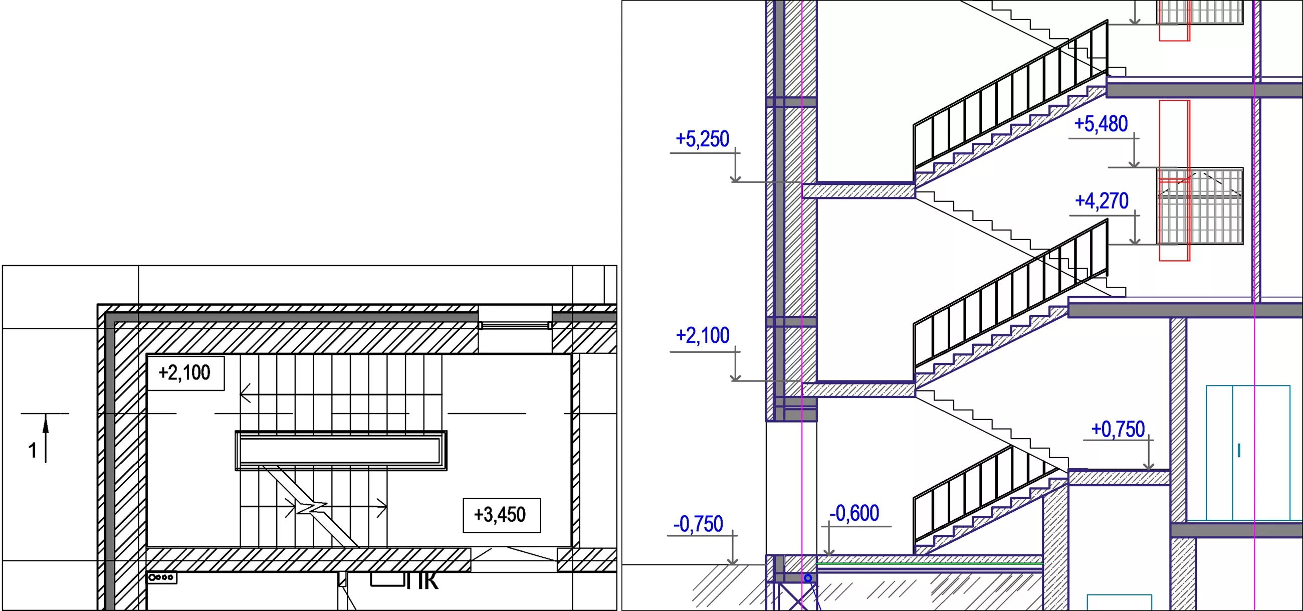 Разрез лестницы чертеж isicad: Технология BIM: устранение проектных ошибок