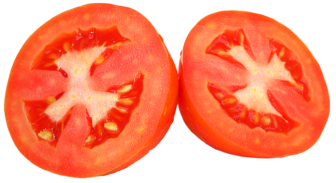 Разрезанный помидор фото Tomato Slices PNG Image Frutas, Verduras, Frutas y verduras