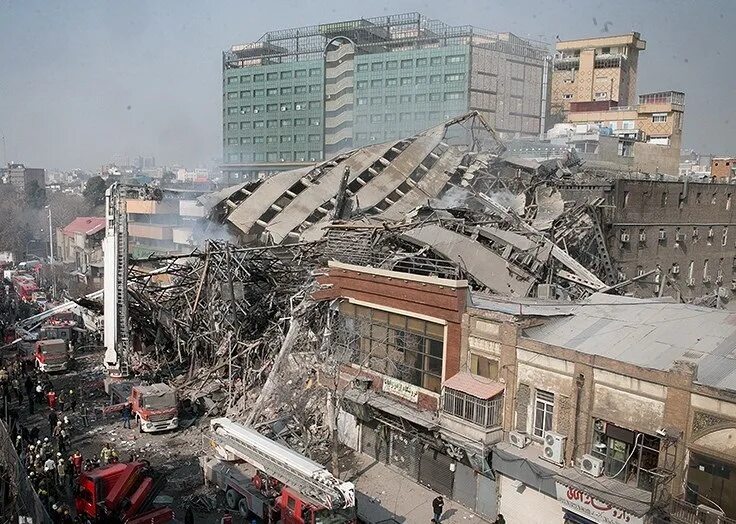 Разрушение зданий фото File:Plasco collapsed Tasnim.jpg - Wikipedia