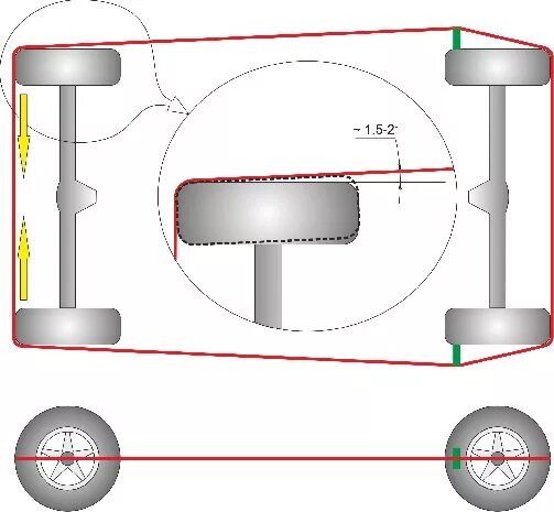 Развал схождения колес фото как сделать самому схождение