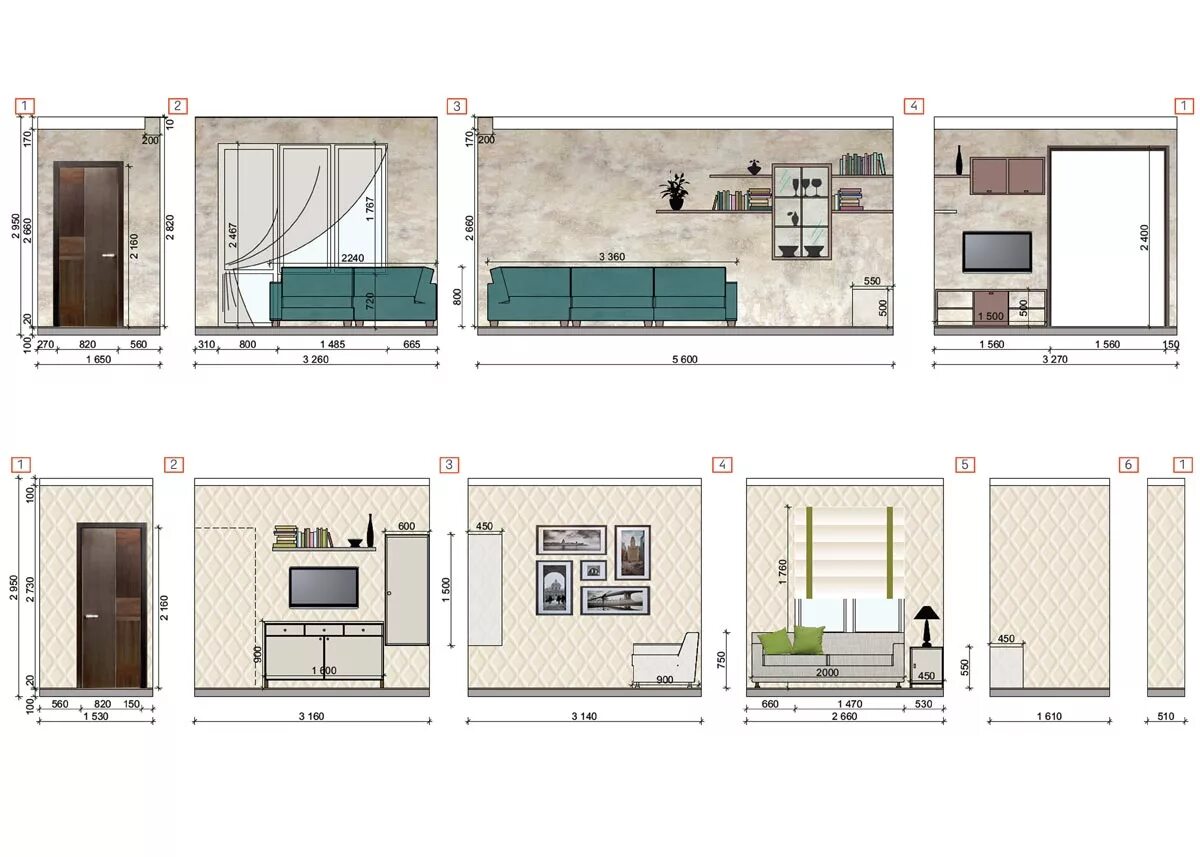 Развертка дизайн интерьера wall elevation WordReference Forums