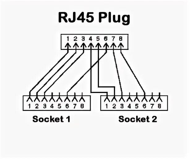 Разветвитель rj45 на 2 порта схема подключения Brave Props poison double adapter for ethernet cable hand wrench Medicinal