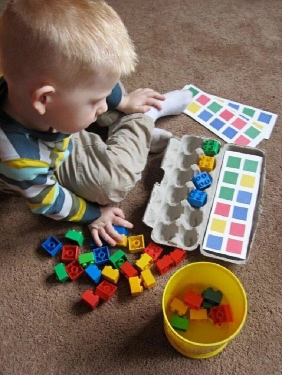 Развивающие игры фото 30 отличных способов применения коробок из-под яиц Begabte kinder, Montessori ma