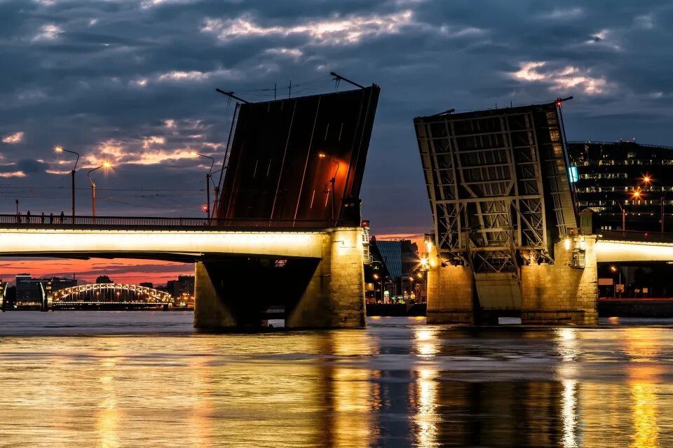 Развод моста александра невского фото Новости