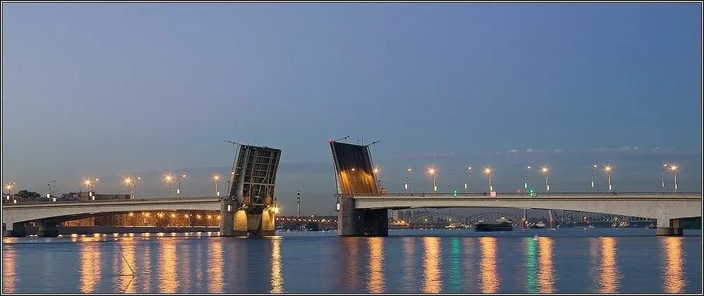 Развод моста александра невского фото Мост Александра Невского - самая длинная разводная переправа через Неву Санкт пе