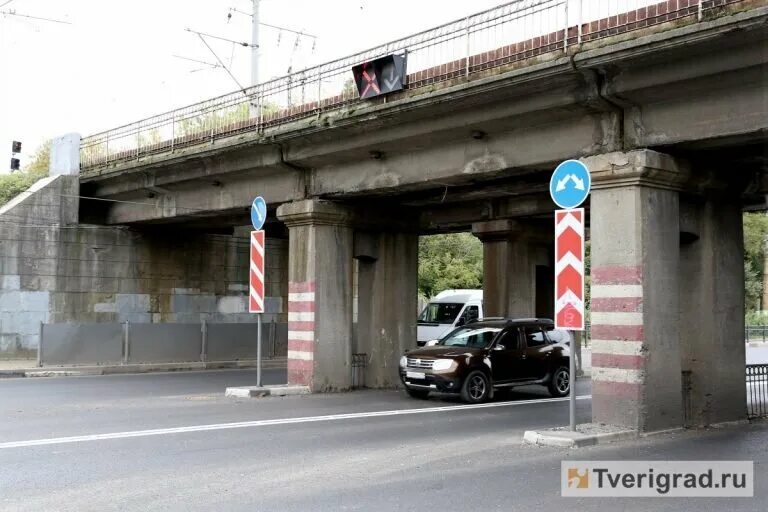 Развязка на комсомольской площади в твери фото В Твери ограничат движение транспорта под путепроводом на Комсомольской площади 