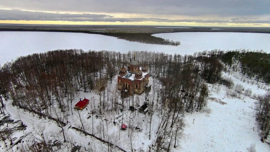 Рдейский монастырь новгородская область фото Рдейский монастырь, Рдейская пустынь (Холмский район), фотография. общий вид в л