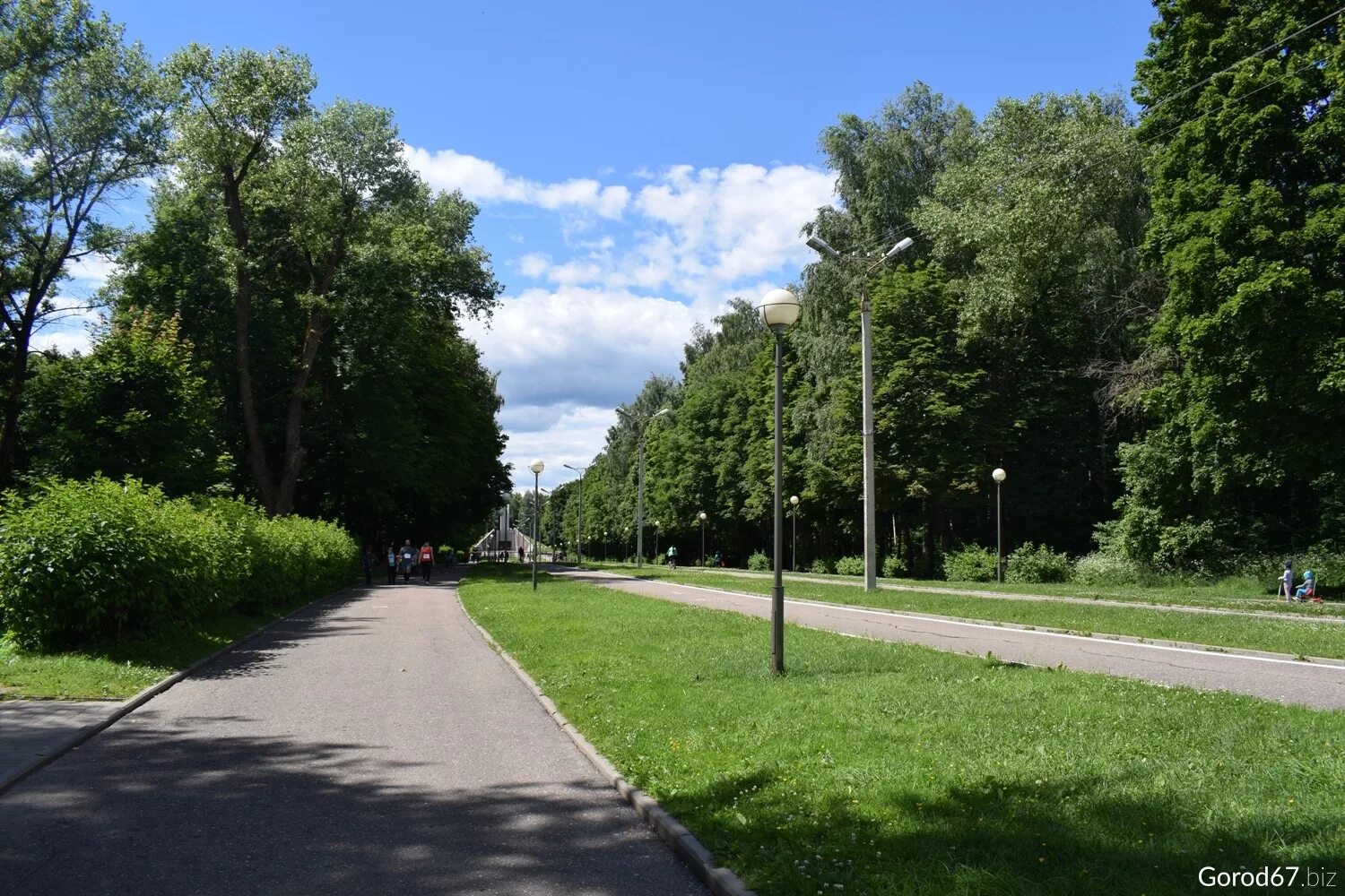 Реадовский парк смоленск фото Курган Бессмертия в Реадовском парке в Смоленске