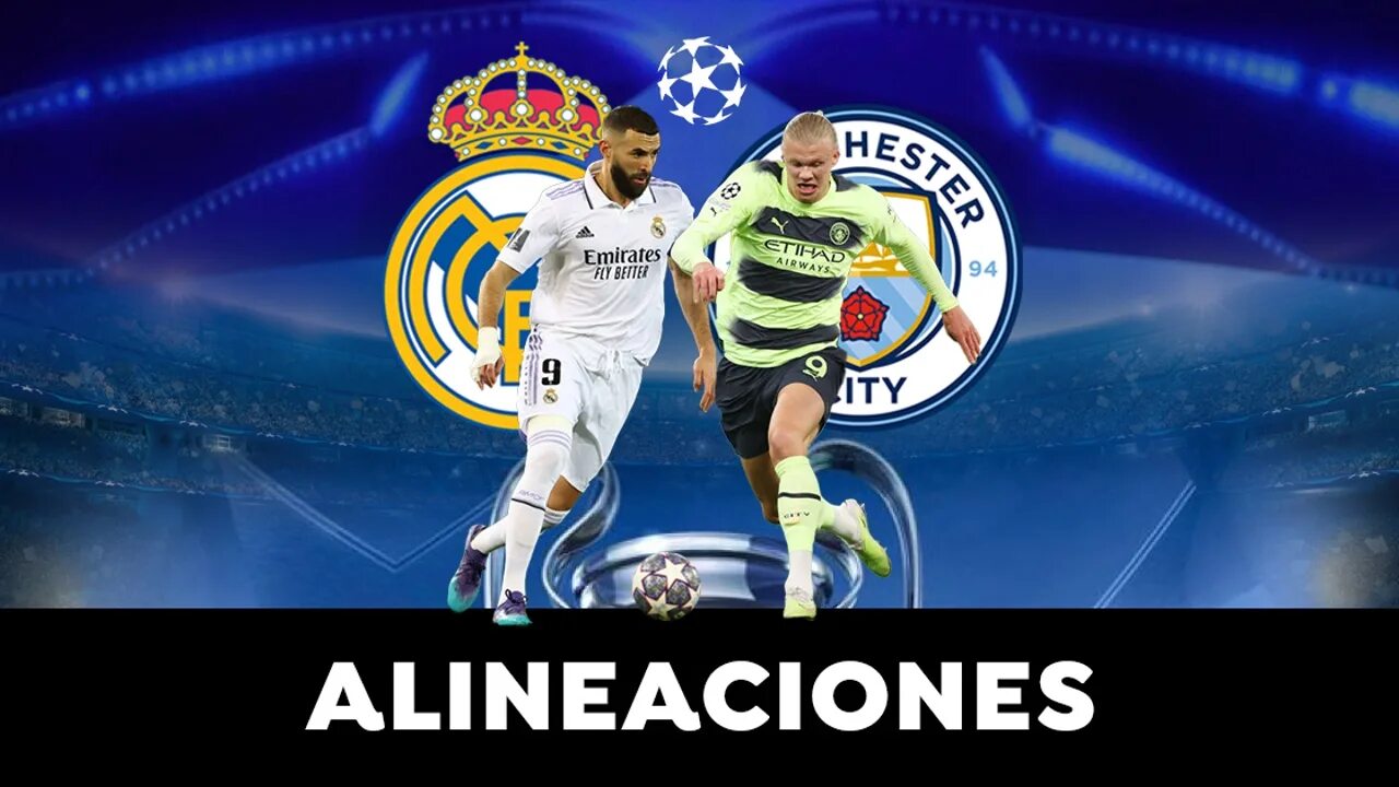 Реал сити фото Real Madrid - Manchester City: Alineaciones OFICIALES de la ida de semifinales d