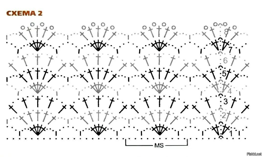 Реалистичное вязание крючком схемы Картинки ВЯЗАТЬ КРЮЧКОМ КРАСИВО СХЕМЫ
