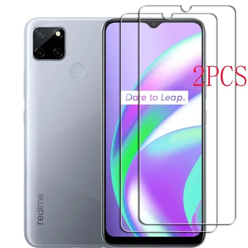 Реалми 13 про фото 2PCS FOR OPPO Realme 7i RMX2193 RMX2103 High HD Tempered Glass Protective On Rea