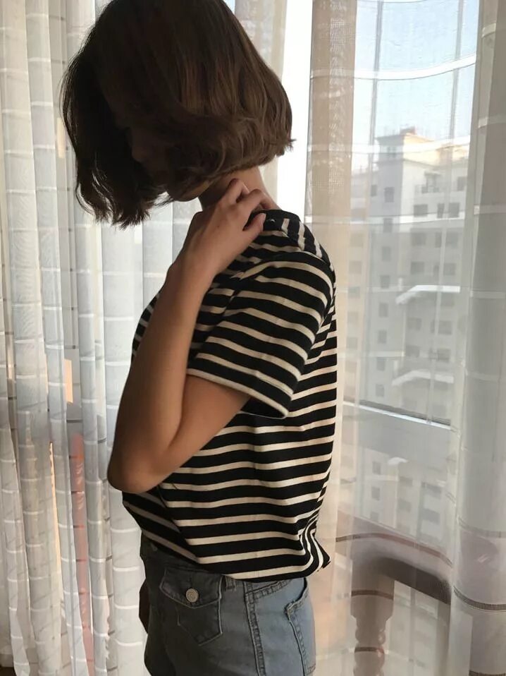 Реальное фото девушки с короткими волосами aesthetic * fashion + Cabello corto tumblr, Chicas con cabello corto, Peinados c